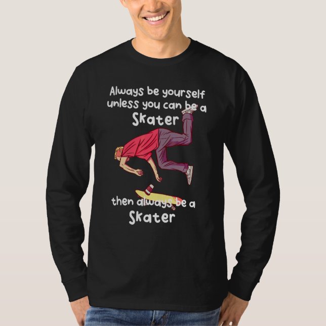 Camiseta Seja Um Patinador (Frente)
