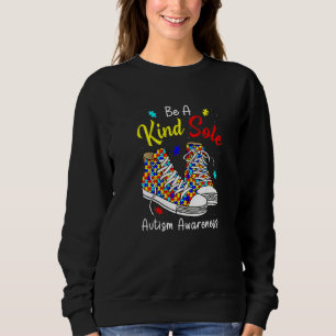 Camiseta Seja Um Pouco Autista Consciência Arco-Íris Trendê