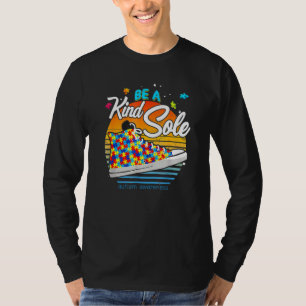 Camiseta Seja Um Pouco Sólido Calçados De Consciência Do Au