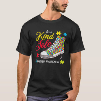 Camiseta Seja Um Tipo De Quebra-cabeça De Consciência Autis