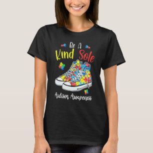 Camiseta Seja Uma Alma Gentil Conscientização do Autismo Ar