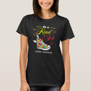 Camiseta Seja uma Alma Gentil Conscientização do Autismo, P