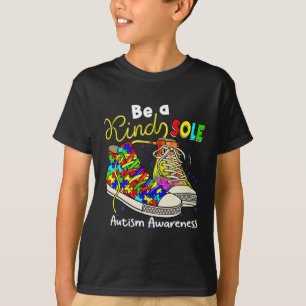 Camiseta Seja Uma Alma Gentil Conscientização do Autismo Sa