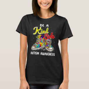 Camiseta Seja Uma Alma Gentil Conscientização do Autismo Se