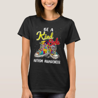 Camiseta Seja Uma Alma Gentil Puzzle de Conscientização do 