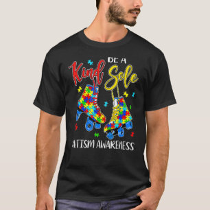 Camiseta Seja Uma Alma Gentil Puzzle de Conscientização do