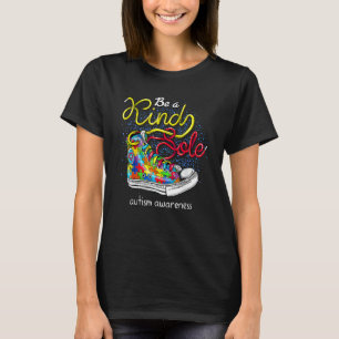 Camiseta Seja Uma Alma Gentil Puzzle de Conscientização do