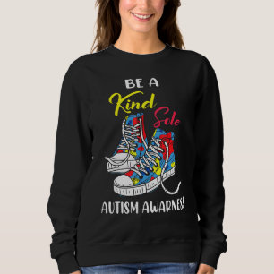 Camiseta Seja Uma Alma Gentil Sapatas Conscientização Do Au