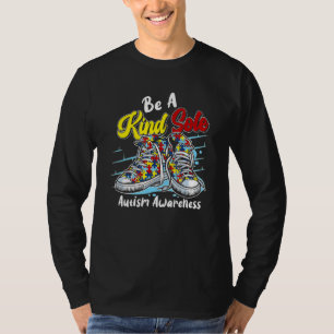 Camiseta Seja Uma Espécie De Consciência Do Autismo Seja Qu