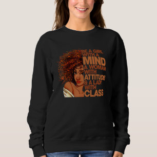 Camiseta Seja Uma Garota Com Uma Mulher Da Mente Com Uma Se