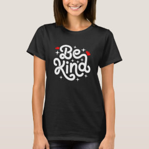 Camiseta Seja Uma Mensagem Positiva Inspiracional Com Coraç