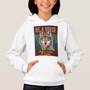 Camiseta Seja uma voz - Proteção e Liberdade do Lobo