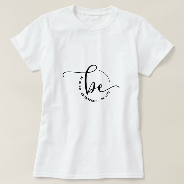 Camiseta seja você (Frente do Design)