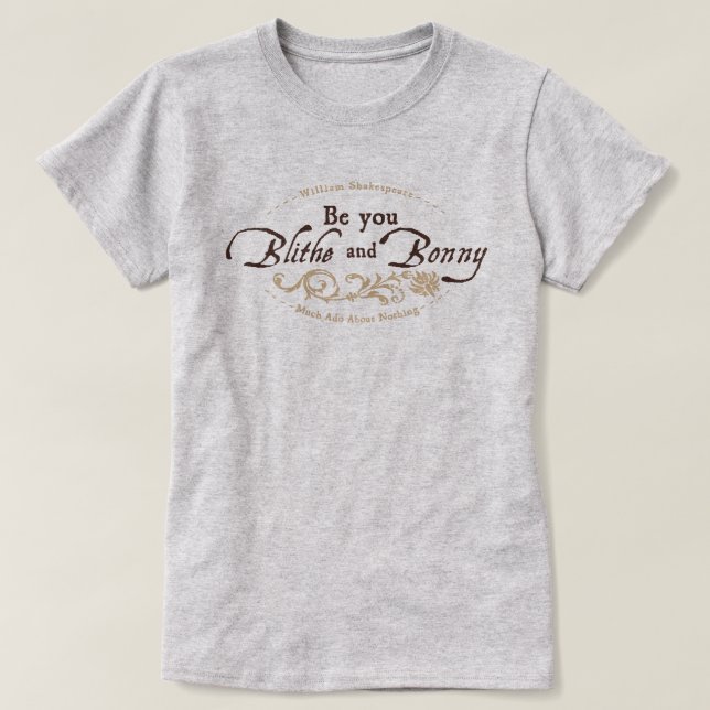 Camiseta Seja Você Blithe E Bonny (Frente do Design)
