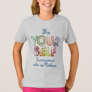 Camiseta Seja você mesmo