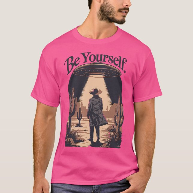 Camiseta Seja você mesmo (Frente)