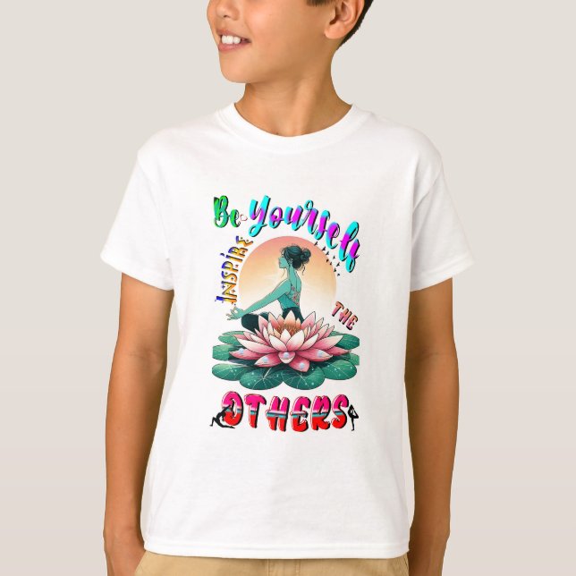 Camiseta Seja Você Mesmo A Inspirar Os Outros (Frente)