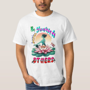 Camiseta Seja Você Mesmo A Inspirar Os Outros
