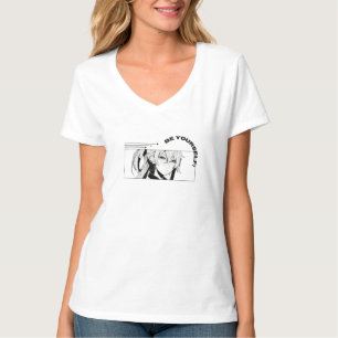 Camiseta Seja Você Mesmo – Citação Moderna Inspira