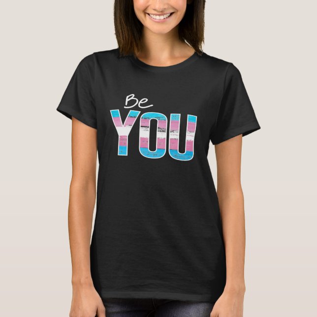 Camiseta Seja Você - Trans -branco (Frente)