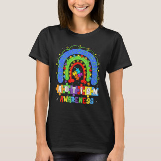 Camiseta Sejam gentis Mulheres Íris Inspiração Autismo Awa