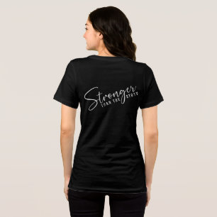Camiseta "sejam mulheres fortes, inspiração, motivação negr