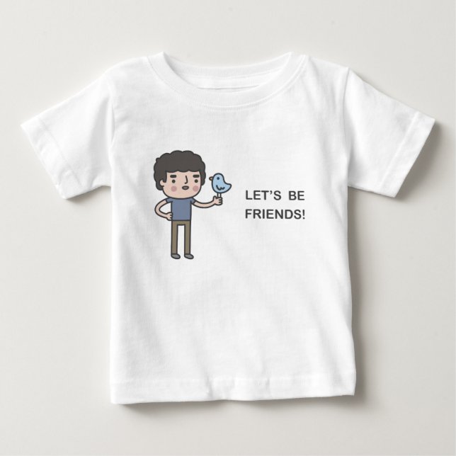 Camiseta Sejamos Amigos! (Frente)