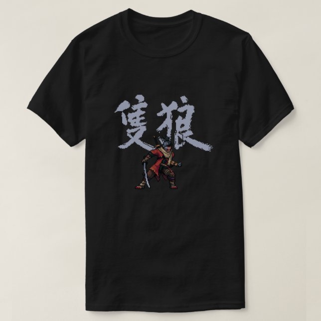 Camiseta Sekiro Pixel Art Essential (Frente do Design)