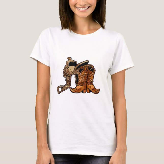 Camiseta Sela e botas (Frente)