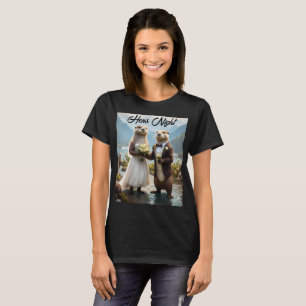 Camiseta **"Selado com um Beijo: Totalmente apaixonado"**
