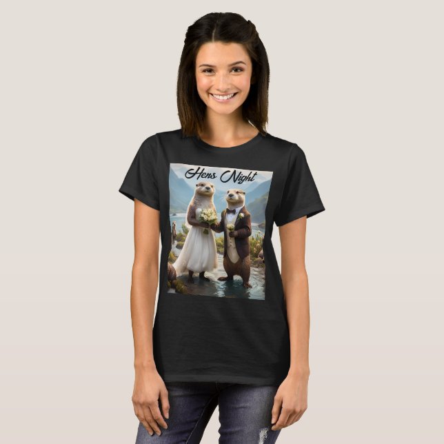 Camiseta **"Selado com um Beijo: Totalmente apaixonado"** (Frente Completa)