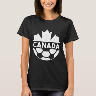 Camiseta Seleção Canadense de Futebol Bandeira Folha de Bor