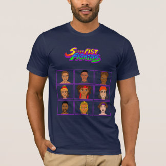 Camiseta Seleção de caracteres