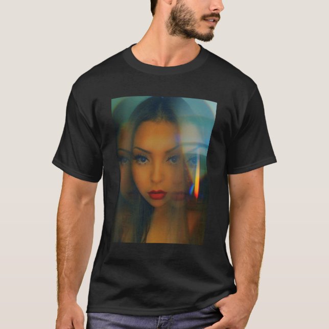 Camiseta Seleção de Filtro de Prism para Mulher (Frente)