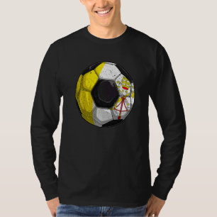 Camiseta Seleção de Futebol do Vaticano Bandeira do Vatican