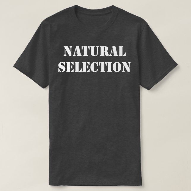 Camiseta Seleção natural 2 (Frente do Design)