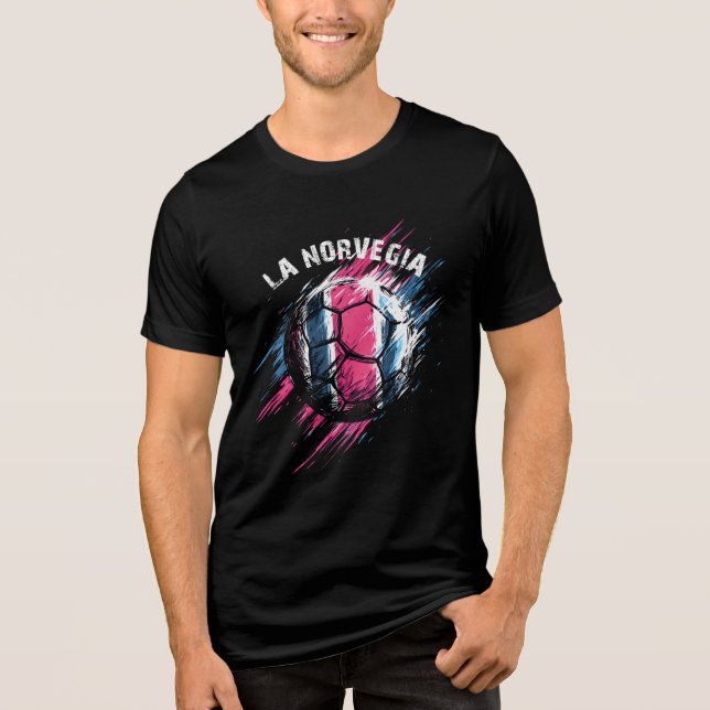 Camiseta Seleção norueguesa de futebol (Frente)