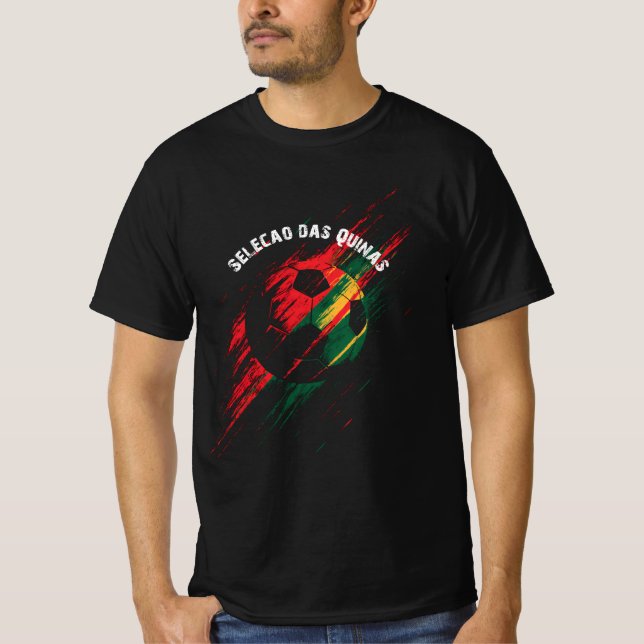 Camiseta Seleção portuguesa de futebol (Frente)