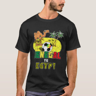 Camiseta Seleção Senegalesa de Futebol Para o Egito Retro