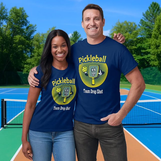 Camiseta Selecionador de Jogador de Equipe Personalizado (Time to stay out of the kitchen with this custom team player pickleball shirts. Add your own message)
