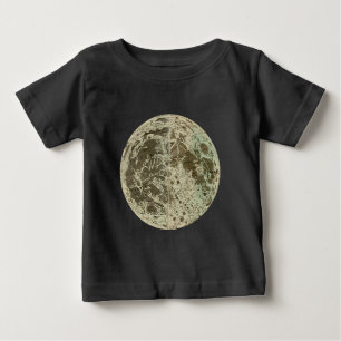 Camiseta Selenografia de Bowles ou Mapa da Lua - 1780