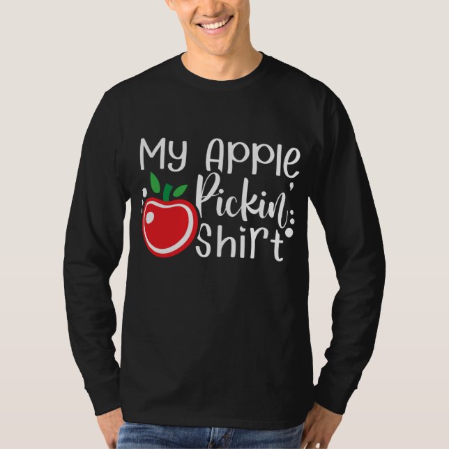 Camiseta Seletor de Design de Apple Picer da Apple Queda Fr (Frente)