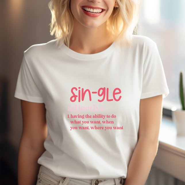 Camiseta Seletor de Dia de os namorados Anti (anti valentines day sin-gle tshirt)