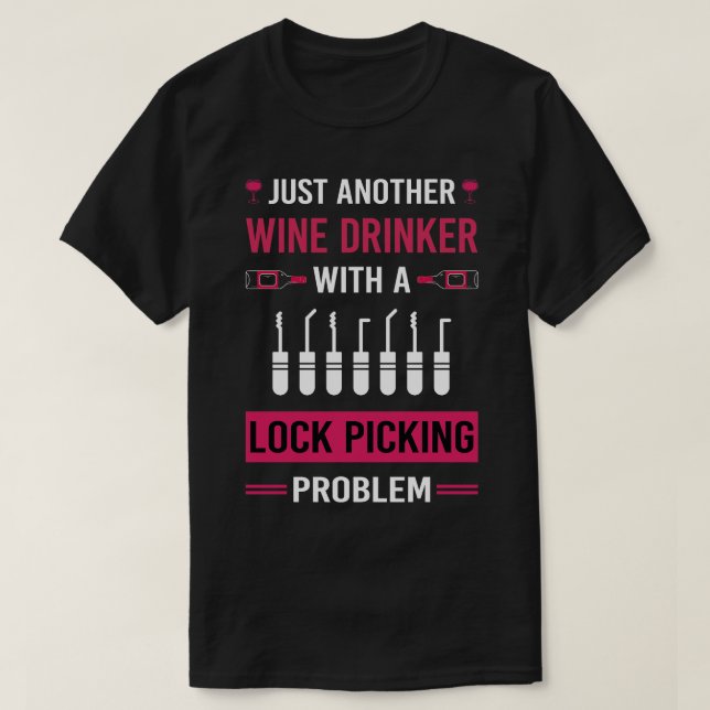 Camiseta Seletor de Separação de Seletor de Bebê de Vinho (Frente do Design)