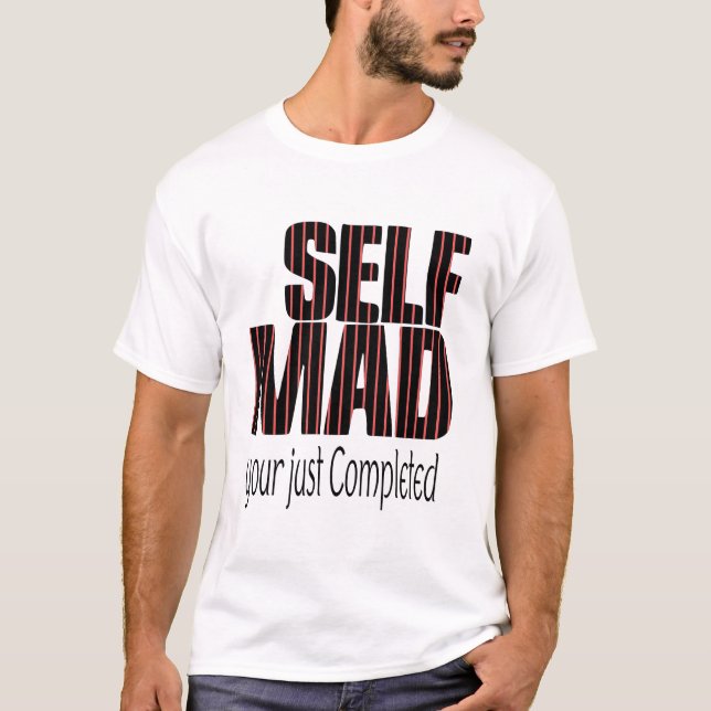 Camiseta self mad (Frente)