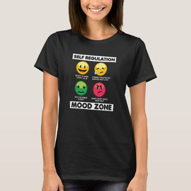 Camiseta Self Regulation Mood Zone Occupational Therapy The (Frente)