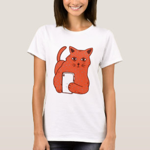 Camiseta Selfie Cat