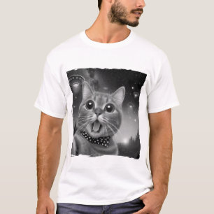Camiseta Selfie de gato