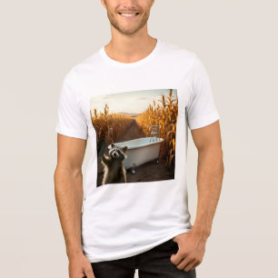 Camiseta Selfie de Guaxinim 1