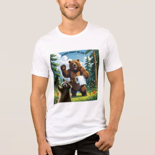 Camiseta Selfie de Guaxinim 5